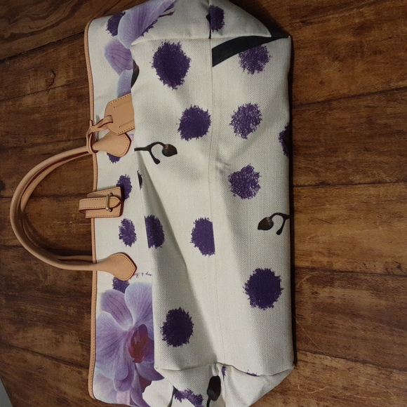 Dooney and Bourke Orchid Tote Bag - Picture 3 of 6